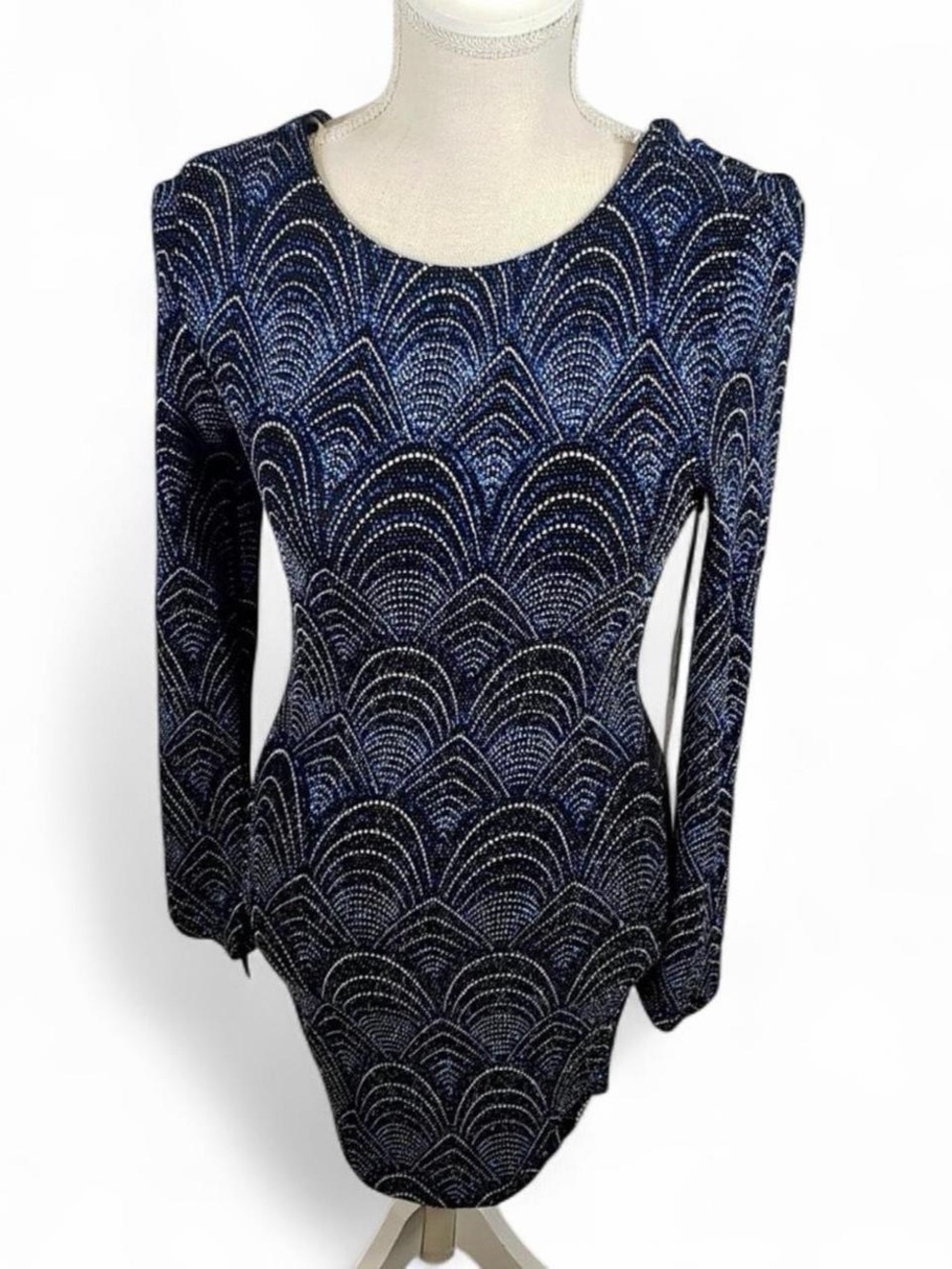 Iris Stretchy Bodycon Wiggle Sparkle Dress